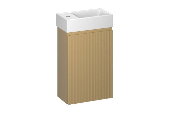 Изображение товара Подвесная тумба с раковиной WC Area 221801001 40 см бежевый