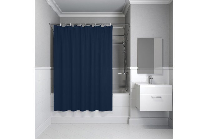 Штора для ванной комнаты IDDIS Base 200x240 см