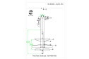 Люстра ST LUCE Isola 5 кв.м., LED, 68 см