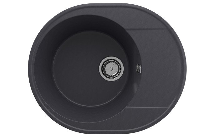 Изображение товара Мойка ULGRAN Quartz Nora 585-08 с крылом 48.5х58.5х20 см кварцевый композит