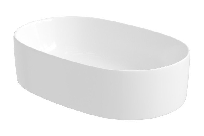 Изображение товара Умывальник IDDIS Ray RAYWS13i27 55.5х14х34.5 см белый фарфор