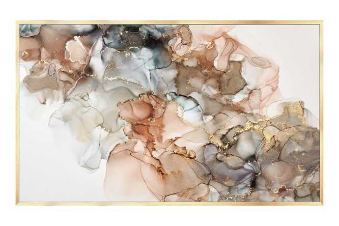 Изображение товара Репродукция в раме Облако акварели 60х100 см