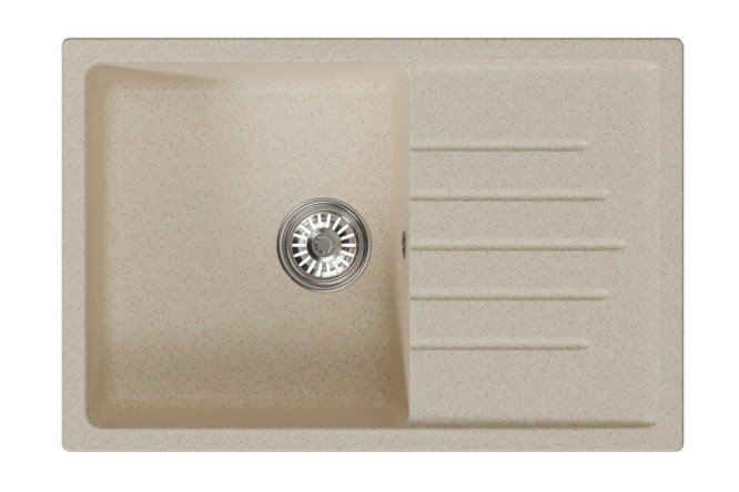 Изображение товара Мойка врезная с крылом MIXLINE ML-GM19 75х50х22 см