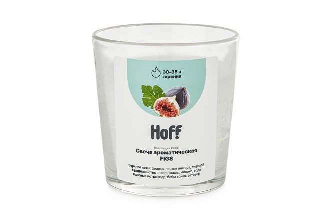 Изображение товара Свеча HOFF Pure Figs 8 см
