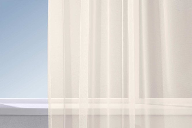 Тюль MICASA Alessa 300х280 см, 1 шт., цвет кофейный