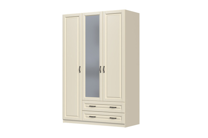 Изображение товара Шкаф для одежды Кантри ШР-3 с зеркалом — стильное решение для хранения