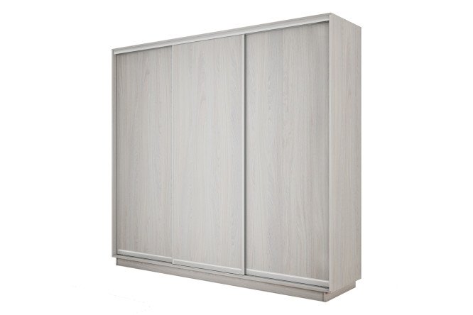 Изображение товара Шкаф-купе 3 дверный Slide-2 210х240х60 см ясень анкор серебро