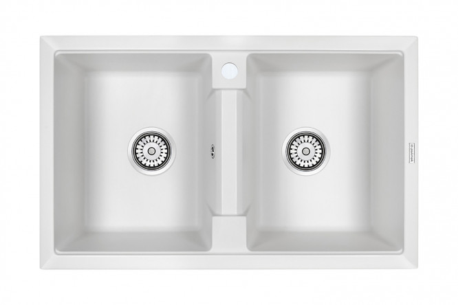 Изображение товара Мойка врезная PAULMARK Zwilling PM238150-WH 81х50х22 см