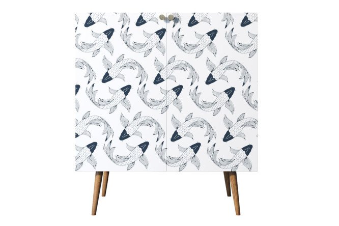 Изображение товара Комод с 2 дверками малый Berber - практичный и стильный мебель для хранения