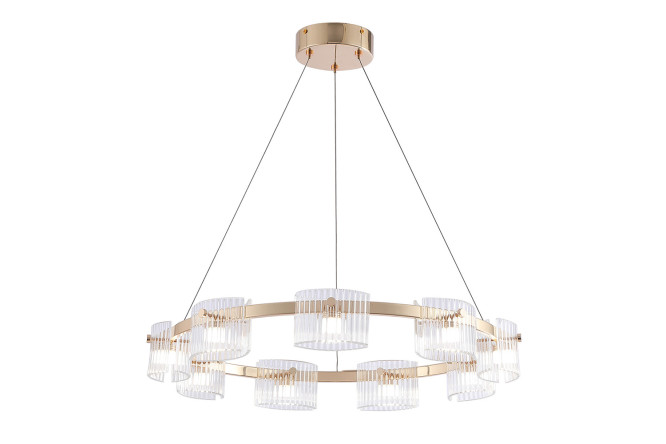 Изображение товара Подвесная люстра FAVOURITE Ori LED 7 кв.м., стильный дизайн, 62 см