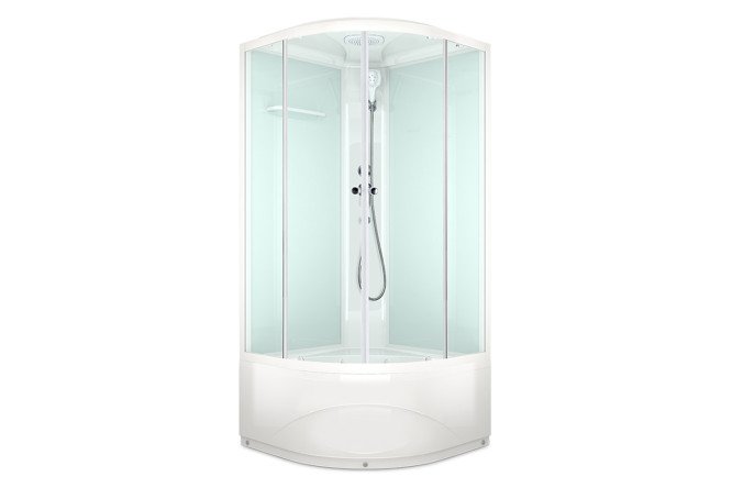 Изображение товара Душевая кабина MELODIA DELLA VITA Classica MB01004, универсальный угол 80х218 см