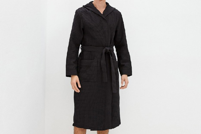 Изображение товара Мужской халат с капюшоном SOFI DE MARKO Гамлет, размер 48, рост 175-190 см