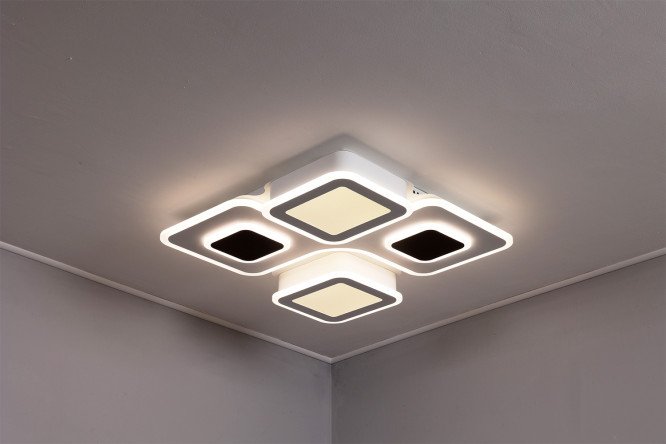 Фото 9 Люстра SCHAFFNER Diente 23 кв.м., LED, 55 см