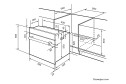 Электрический духовой шкаф LEX EDS 101 WH, белый 59.5х59.5х53 см