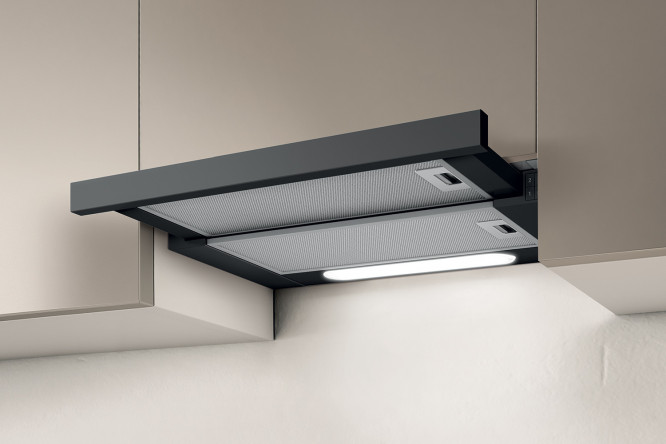 Изображение товара Вытяжка ELICA ELITE 14 LUX BL/A/50 цвет чёрный, 49 см