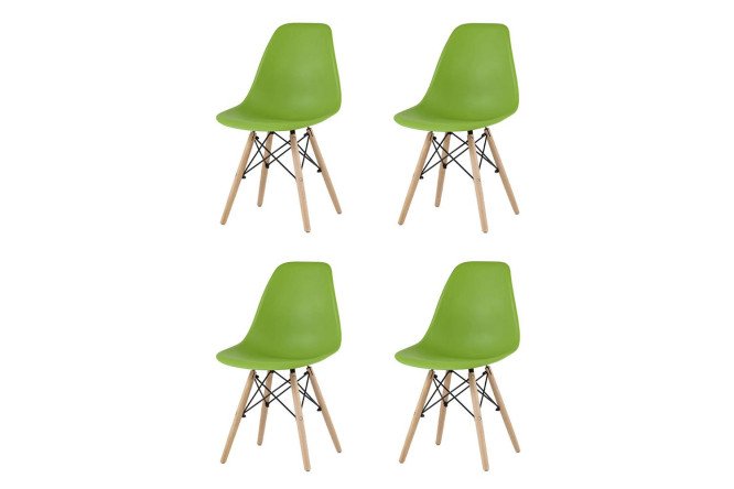 Изображение товара Набор стульев Stool Group Eames 46х81х40 см
