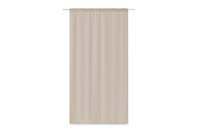 Штора на ленте MICASA Kosett 144х280 см, 1 шт., цвет бежевый