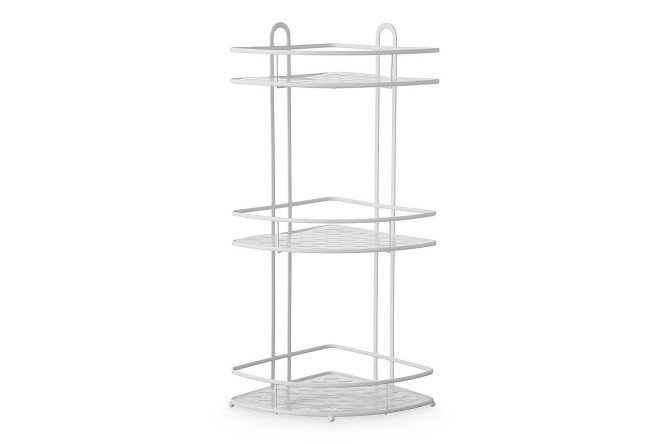 Полка угловая 3-ярусная BERKRAFT Practical ZC1117 27x69x27 см
