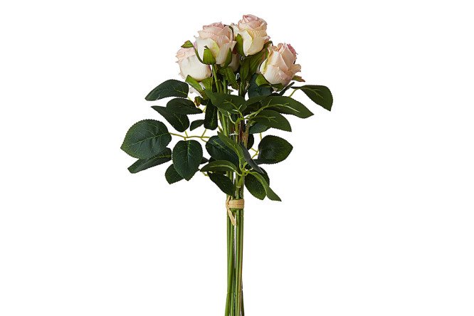 Изображение товара Искусственный букет Розы 13х13 см для украшения интерьера и подарка