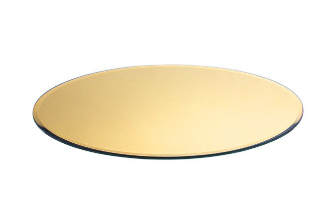 Изображение товара Вращающаяся тортовница Феерия Golden Mirror из стекла
