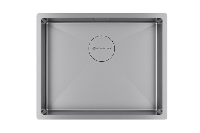 Мойка врезная KuchenSTERN AISI 304 R10 KRAFT 60 502SS50 54х44х20 см