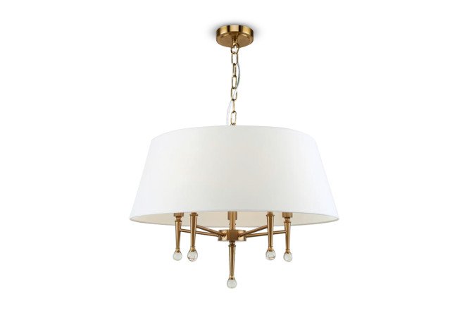 Изображение товара Подвесной светильник FREYA Classic Rosemary 18 кв.м., размеры 58x143x58 см