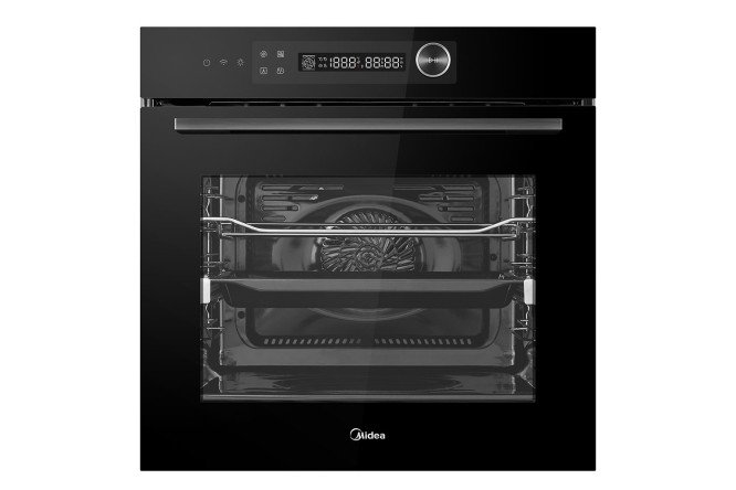 Изображение товара Электрический духовой шкаф MIDEA MO 82107PBG-I 72 л конвекция стильный дизайн