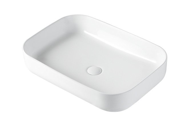 Изображение товара Раковина накладная ORANGE B03-600W Накладная, 60х14х40 см