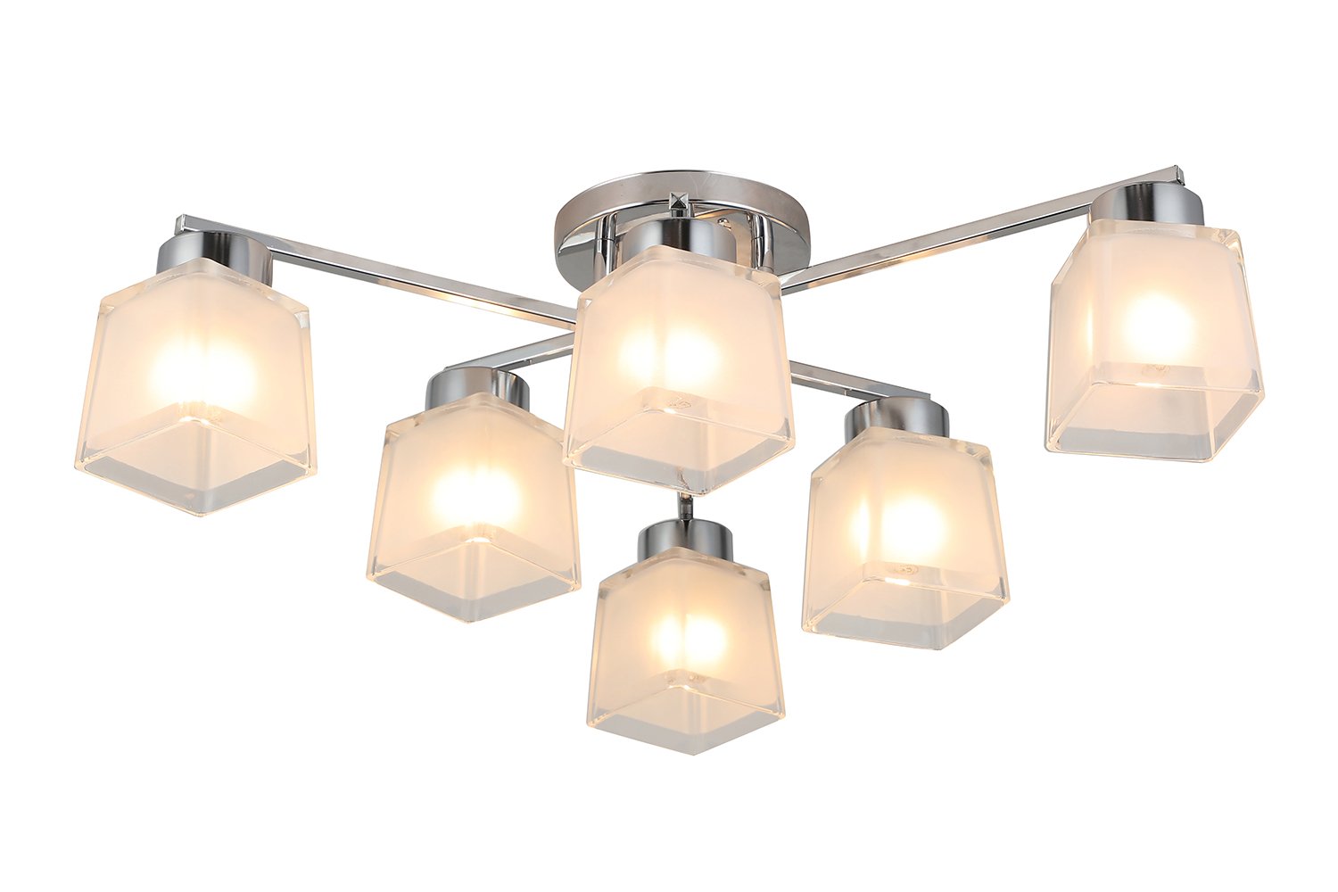 Люстра SCHAFFNER Choza 25 кв.м., 66x19x66 см, E27