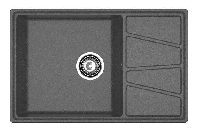 Изображение товара Мойка врезная GRANFEST Vertex GF-V-780L из искусственного мрамора