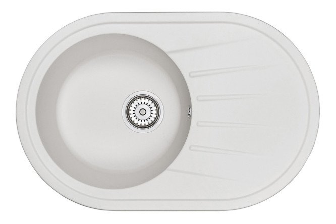 Изображение товара Мойка врезная с крылом GRANULA Standart 7601 76х50х20 см