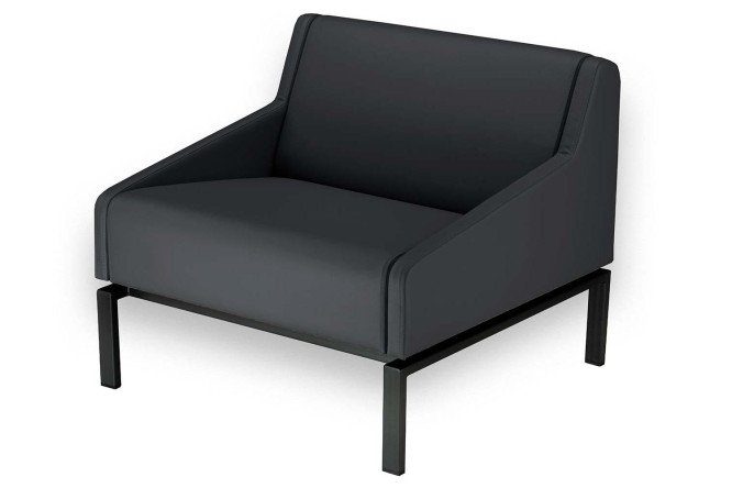 Изображение товара Кресло Нео из искусственной кожи 75х66х75 см Максимальная нагрузка 90 кг