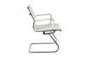 Стул офисный MF-6002V white с подлокотниками