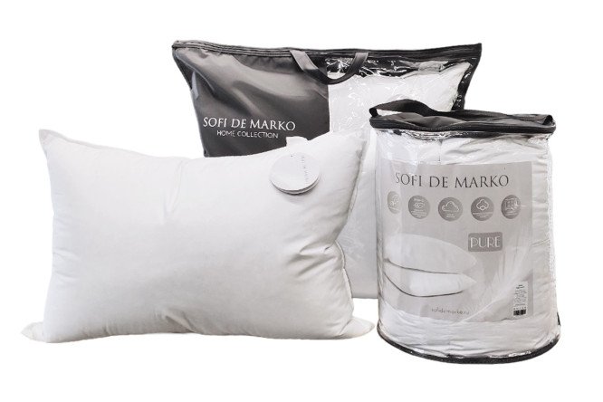 Подушка SOFI DE MARKO Pure 50х70 см, Пух/перо