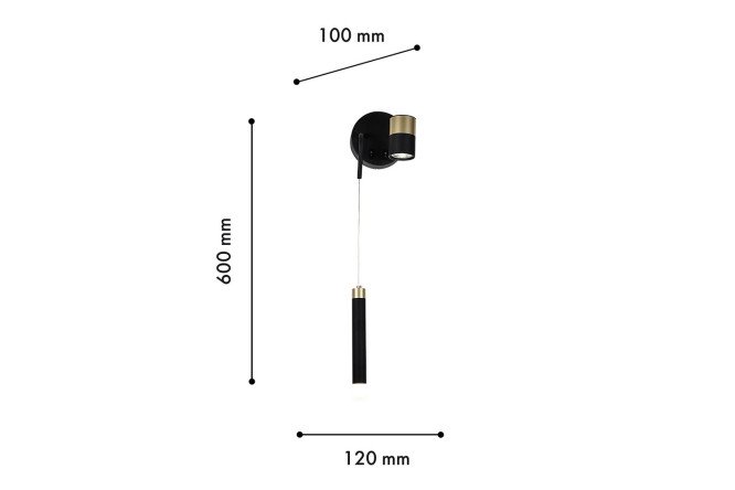 Светильник настенный LED FAVOURITE Trinit 2.5 кв.м