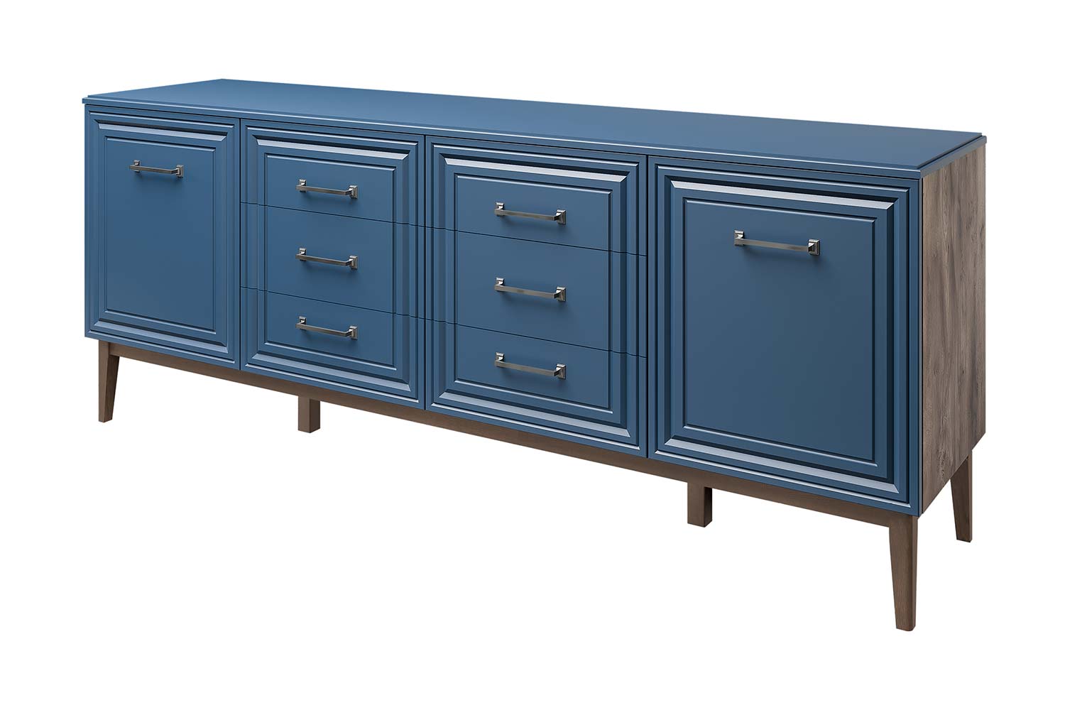 Комод Гориция 6 ящиков и 2 двери - купить по цене 37 099 руб | арт. 80630147