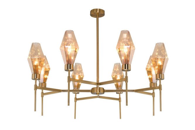 Изображение товара Потолочный светильник EUROSVET Prism 14 кв.м., 90x68x90 см, E14