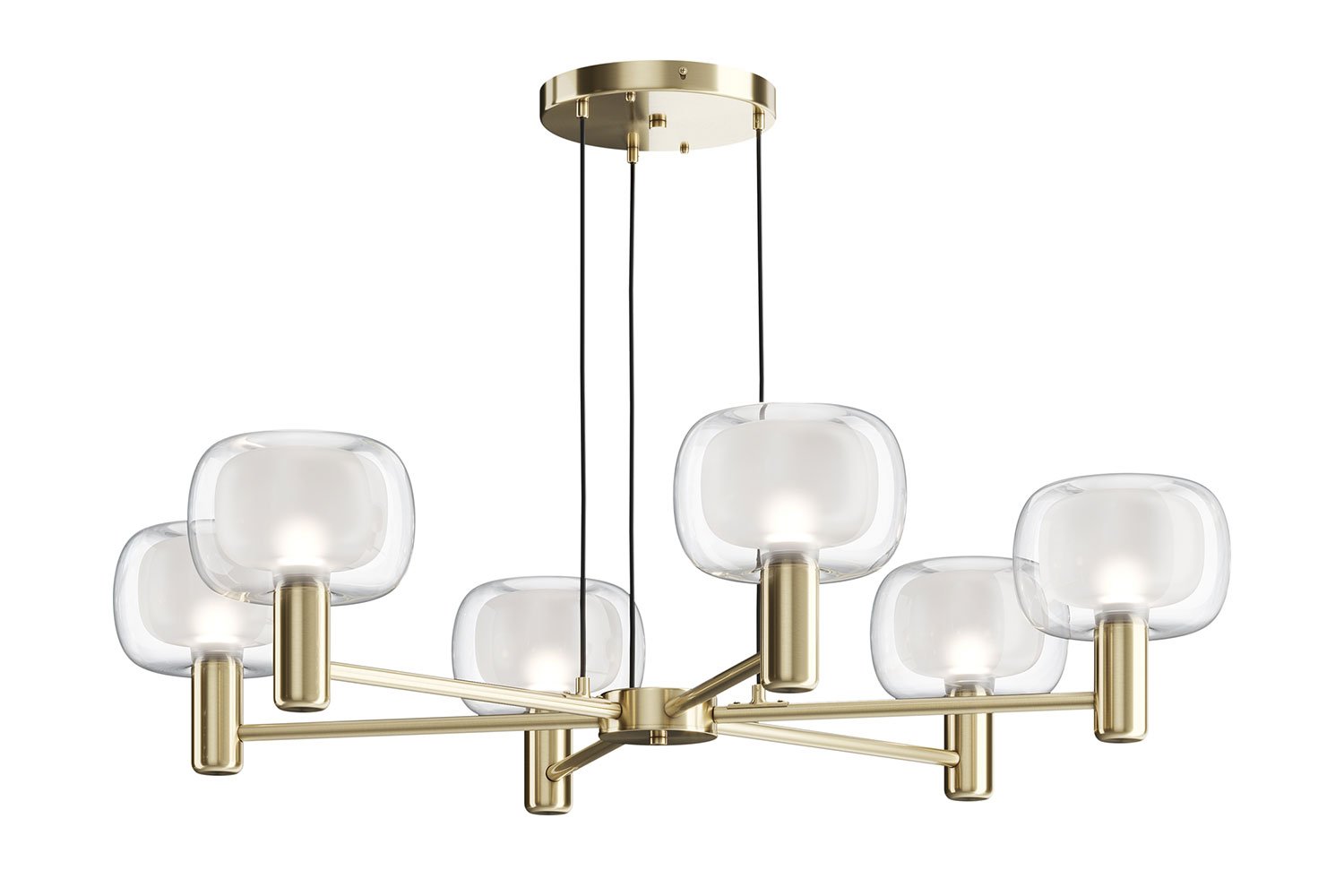 Светильник подвесной MAYTONI Modern Vision 30 кв.м., 96х21х96 см, E14