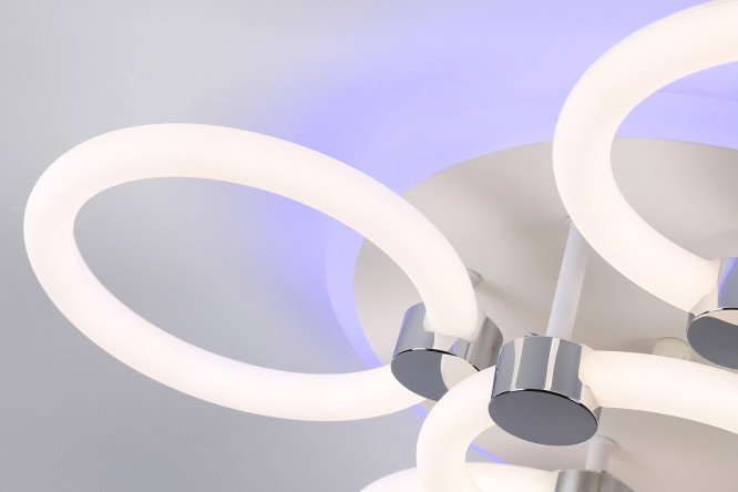 Фото 8 Светильник потолочный AMBRELLA LIGHT Acrylica 24 кв.м., 53.8x11.5x53.8 см, LED