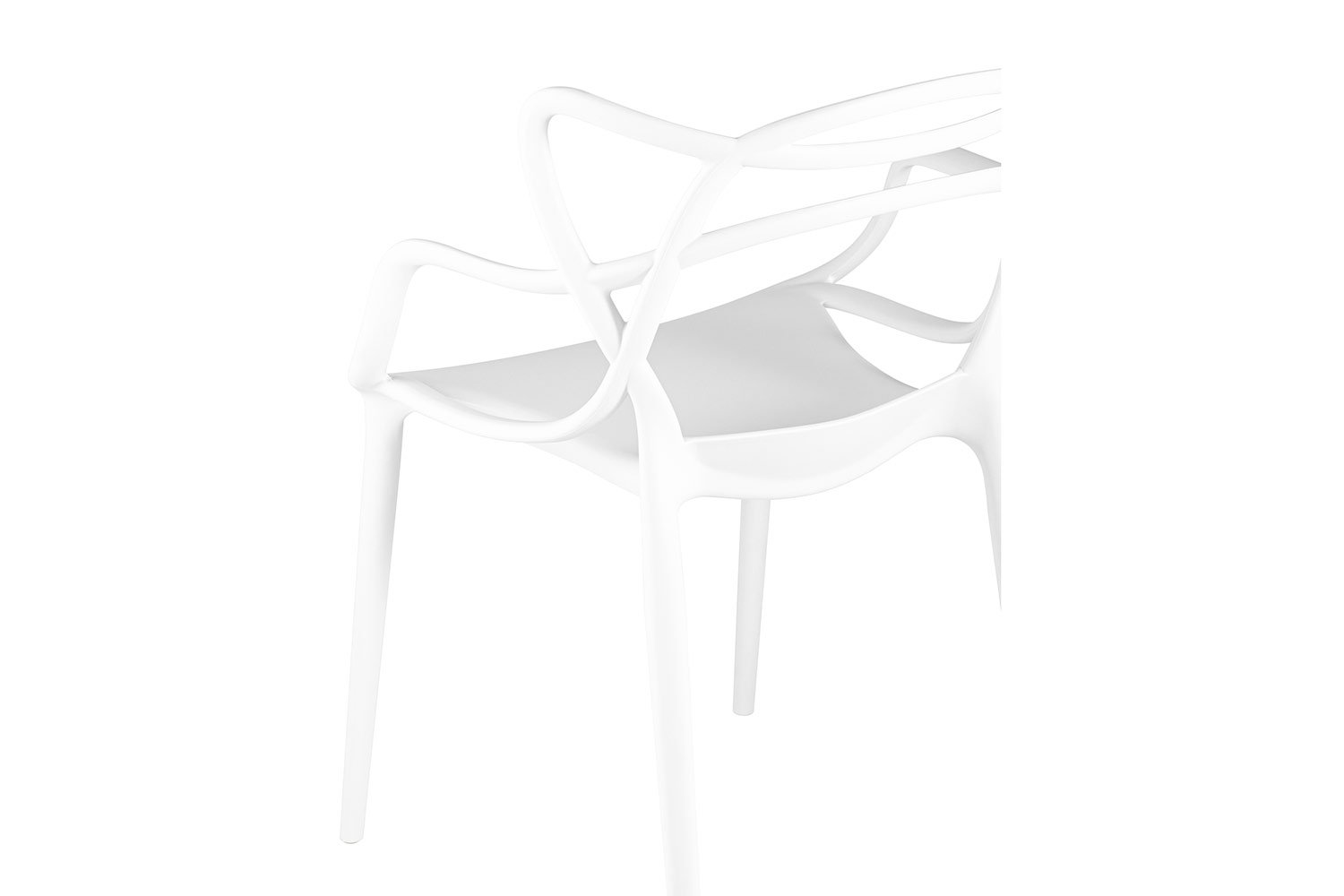 кресло пластиковое 59х55х82 см коричневое эльфпласт rodos