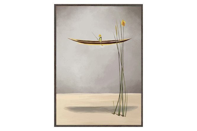 Изображение товара Репродукция в раме Баланс 53х73 см на качественной бумаге