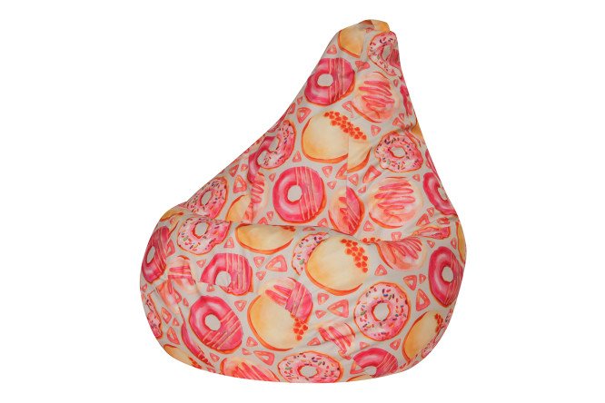 Изображение товара Кресло-мешок груша Donats XL стандартное велюр комфортное