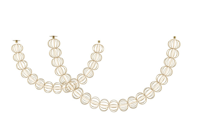 Изображение товара Светильник подвесной MAYTONI Modern Golden Cage 10 кв.м., LED, 150 см