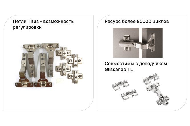 Комод Оскар Марбл 125х109,2х44 см, антрацит, статуарио