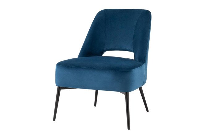 Изображение товара Кресло-лаунж Бостон комфортное и стильное из велюра