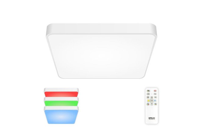 Изображение товара Светильник CITILUX Купер LED 26 кв.м, размеры 50x5,5x50 см, крепление планка