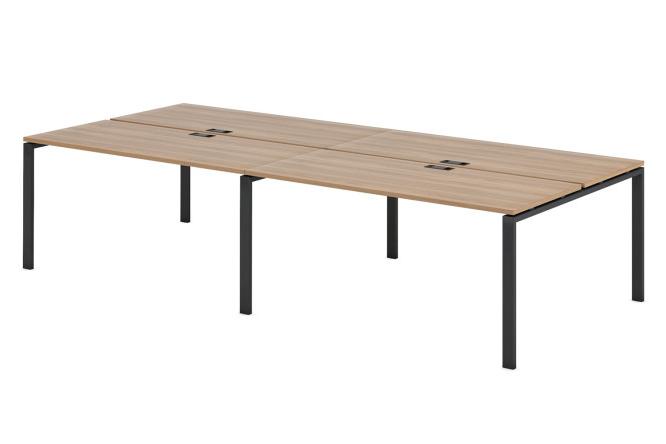 Изображение товара Рабочая станция на 4 письменных стола Evolution П-образная