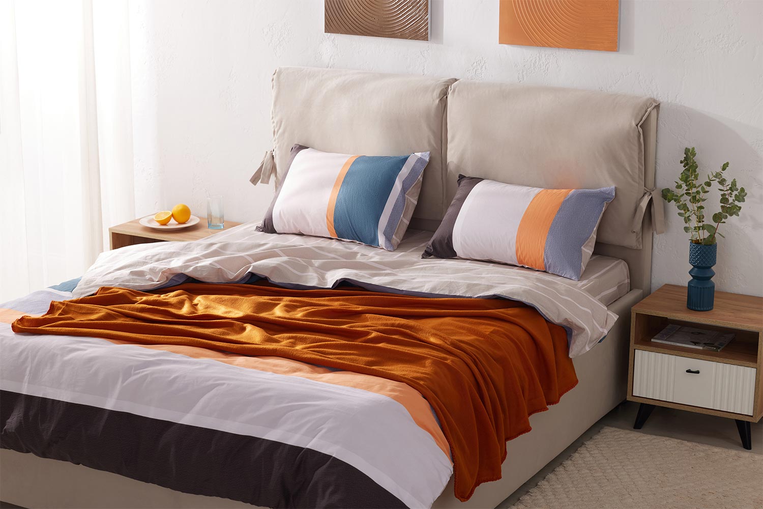 Плед MITTE Basis Флис, 150х180 см