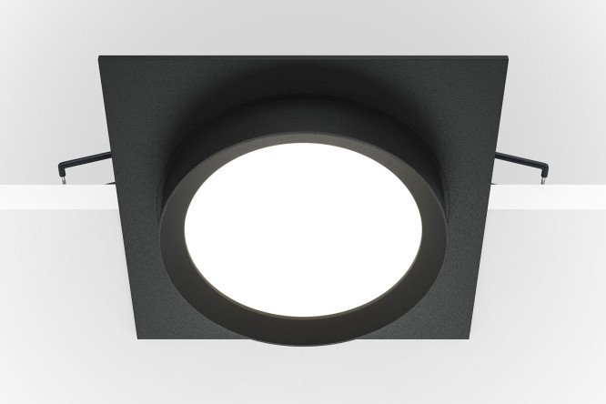 Светильник встраиваемый MAYTONI Downlight Hoop 11x5.2x11 см, GX53