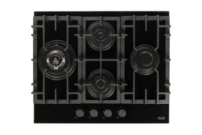 Изображение товара Газовая варочная панель DeLonghi Gabriella 6GW NB 64 см с 4 зонами нагрева